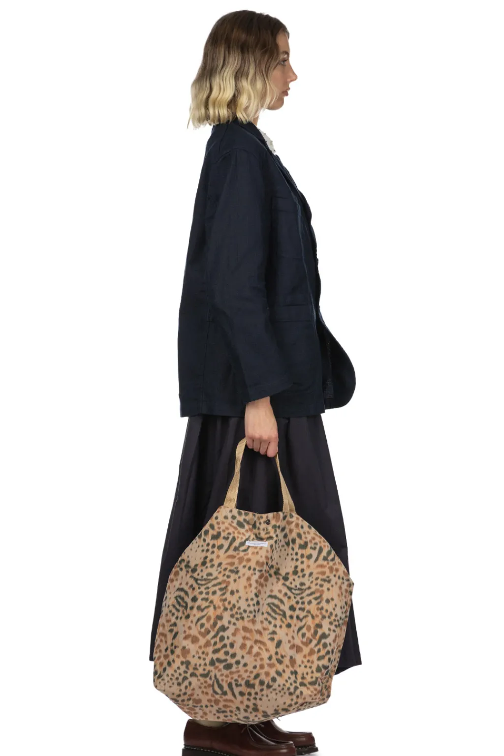 Outlet Engineered Garments Carry All Tote Reversible - Leopard Print