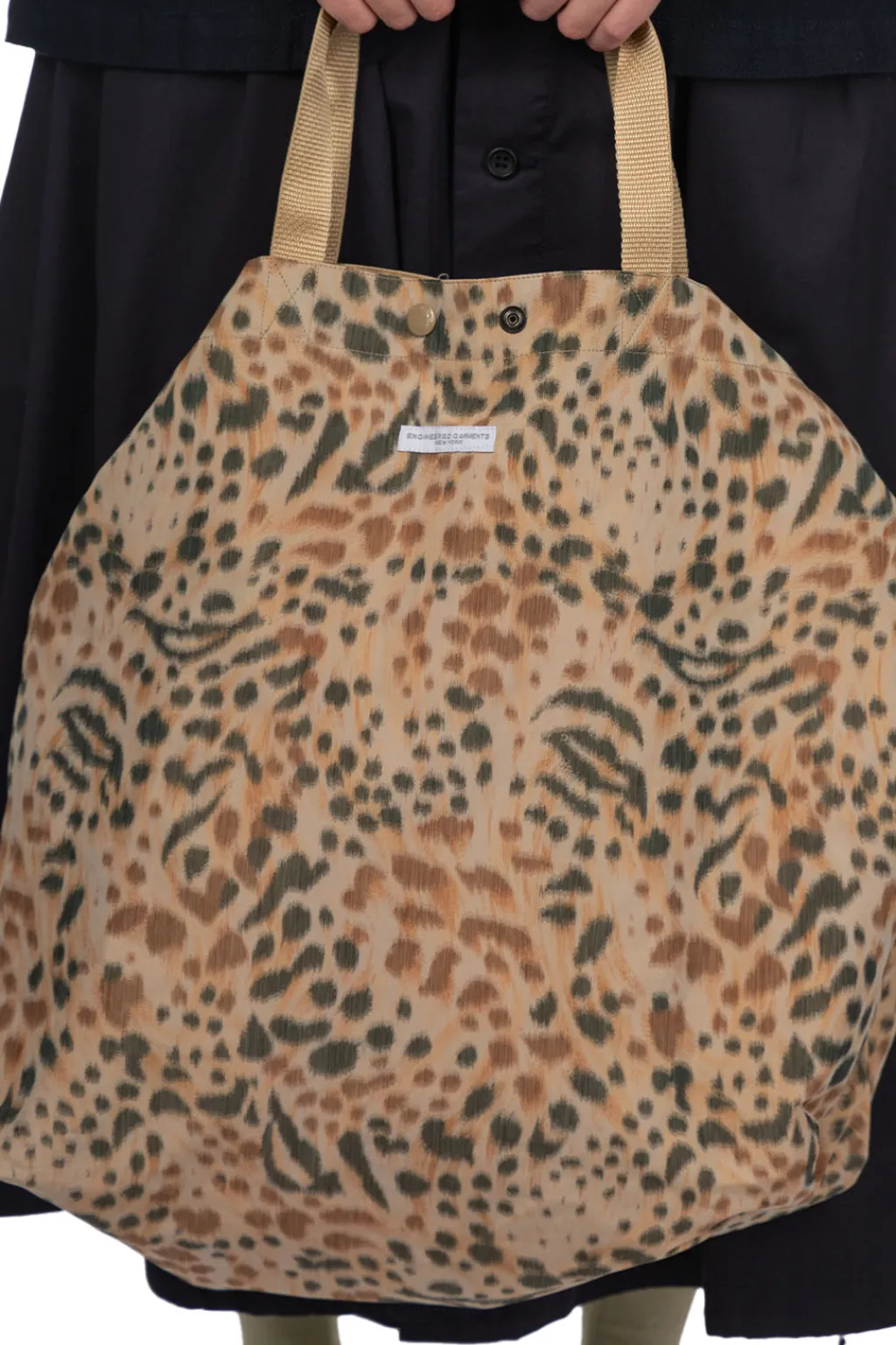 Outlet Engineered Garments Carry All Tote Reversible - Leopard Print
