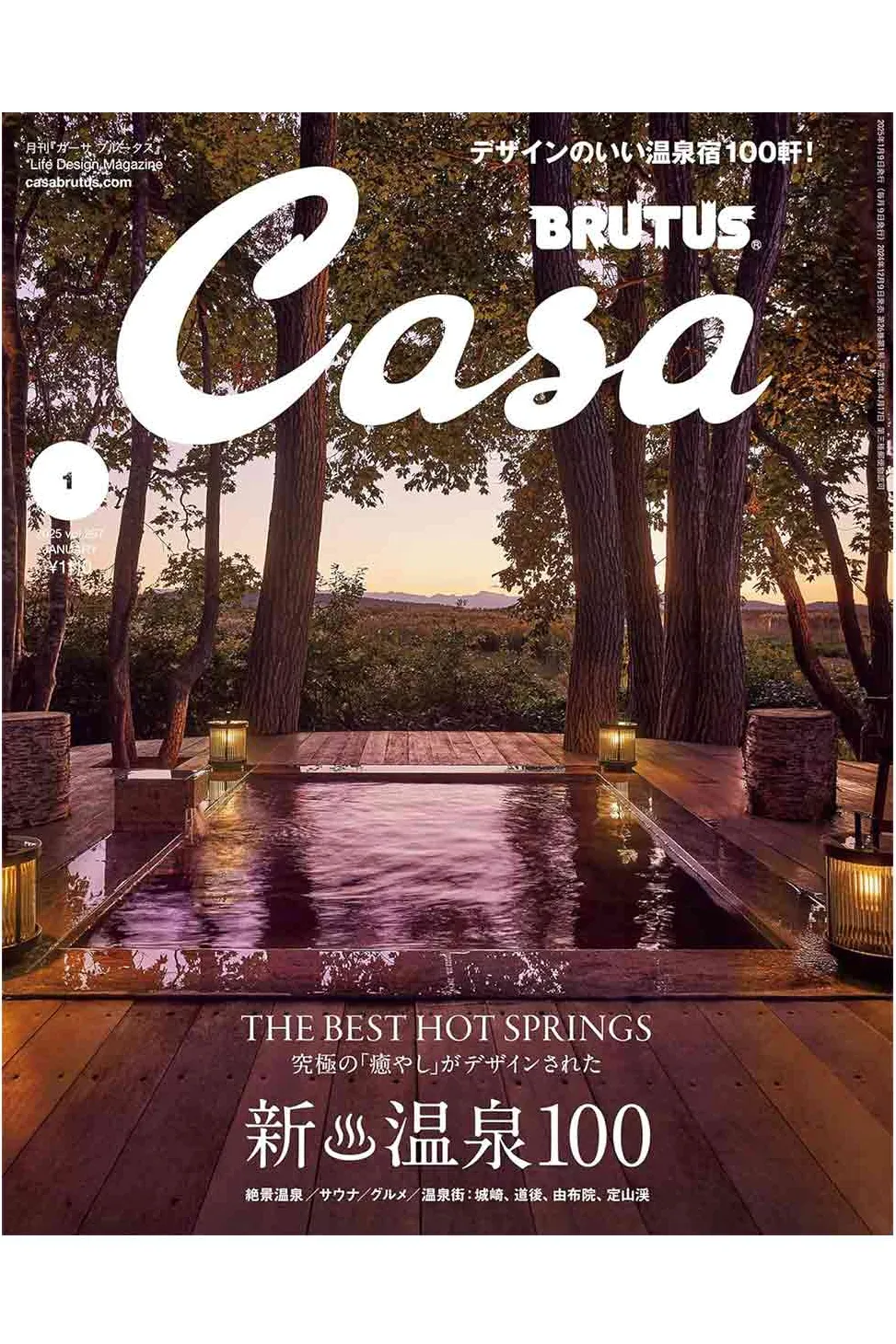 Clearance Publication CASA BRUTUS Magazine 01-2025