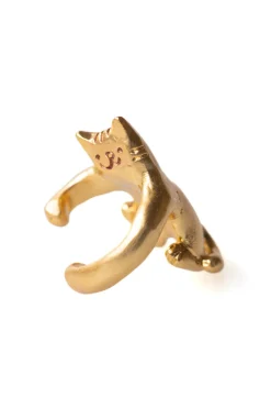 Clearance Palnart Poc Cat Ear Cuff - Gold