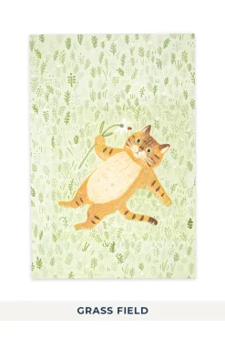Hot Mino Washi Cat in the Picture Book Post Card - 11 choices