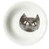 Discount Mino Pottery CAT'S FACE Plate L BK