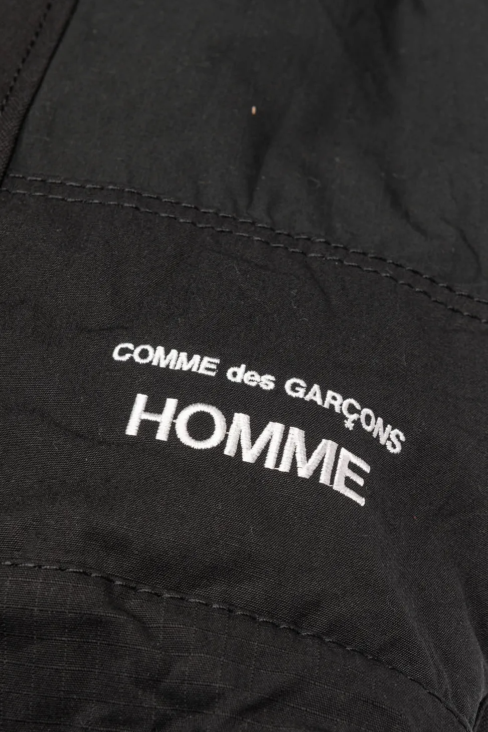 Clearance Comme Des Garcons Homme CDG Homme Logo Tote Bag - Black