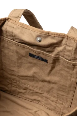 Best Comme Des Garcons Homme CDG Homme Logo Tote Bag - Beige