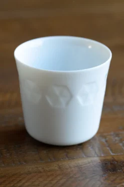 Clearance ODA Ceramic Ceramic Cup - Snow