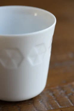 Clearance ODA Ceramic Ceramic Cup - Snow