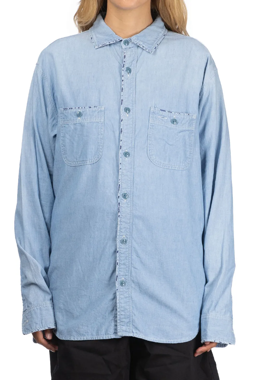Hot Kapital Chambray KOUNTRY Work Shirt (RAIN REMAKE)