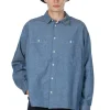 Clearance Ordinary Fits Chambray Work Shirt - Indigo