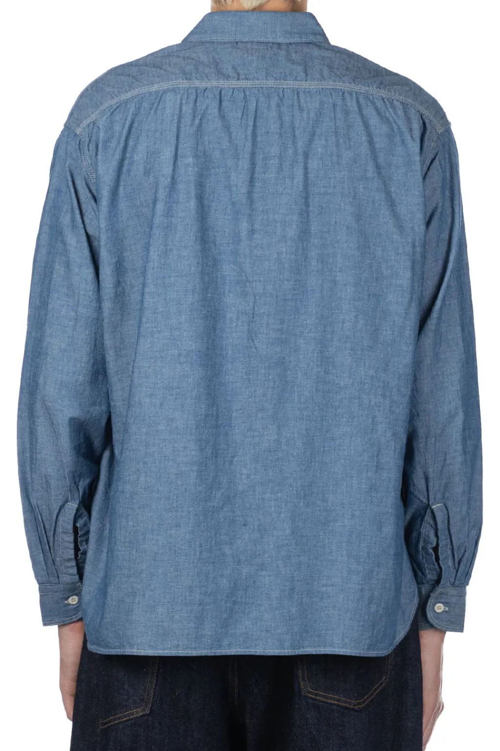 Clearance Ordinary Fits Chambray Work Shirt - Indigo