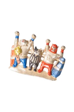 Online Palnart Poc Champion Brooch - Red Blue