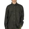 Outlet SOFTHYPHEN Check Flannel Zip Pocket Shirt