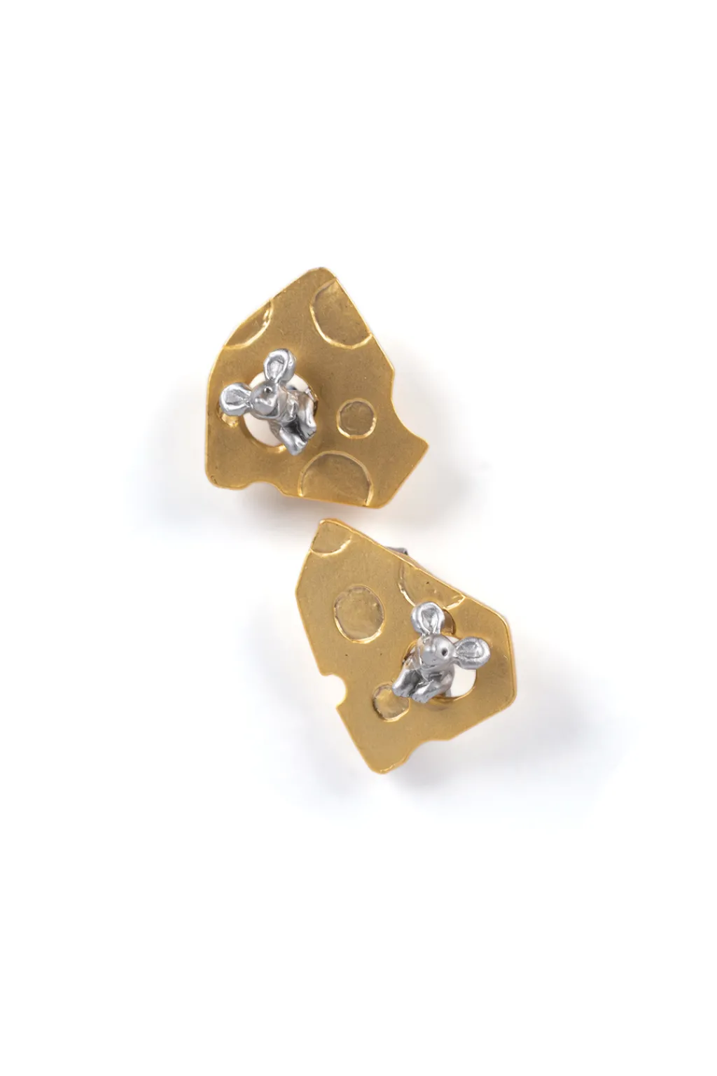 Best Palnart Poc Cheese and Mouse Earrings