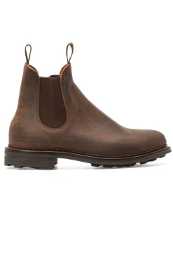 New Viberg Chelsea Boot Waxy Commander - Urban Brown