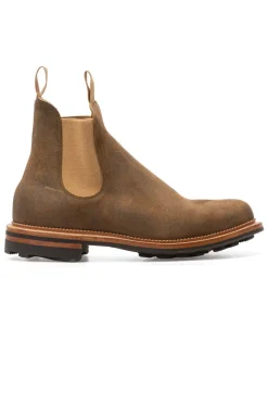 Clearance Viberg Chelsea Boot Waxy Commander - Antique