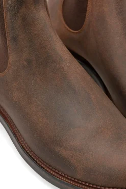 New Viberg Chelsea Boot Waxy Commander - Urban Brown
