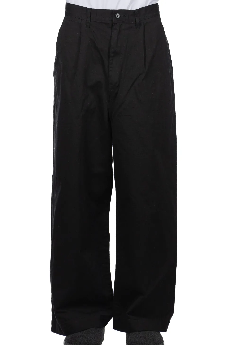 Outlet Kapital Chino High Waisted NIME Pants - Black