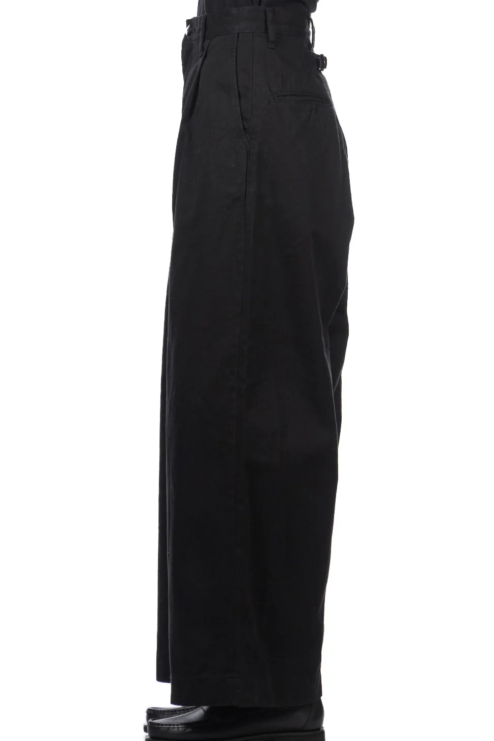 Hot Kapital Chino High Waisted NIME Pants - Black