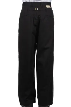 Outlet Kapital Chino High Waisted NIME Pants - Black