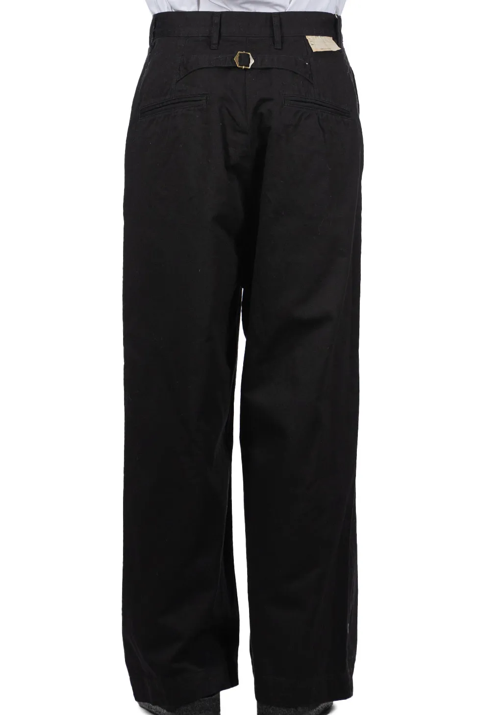 Outlet Kapital Chino High Waisted NIME Pants - Black
