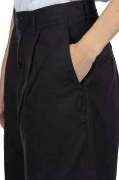 Outlet Kapital Chino High Waisted NIME Pants - Black