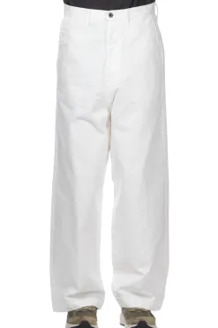 New Kapital Chino PORT Baggy Pants - White
