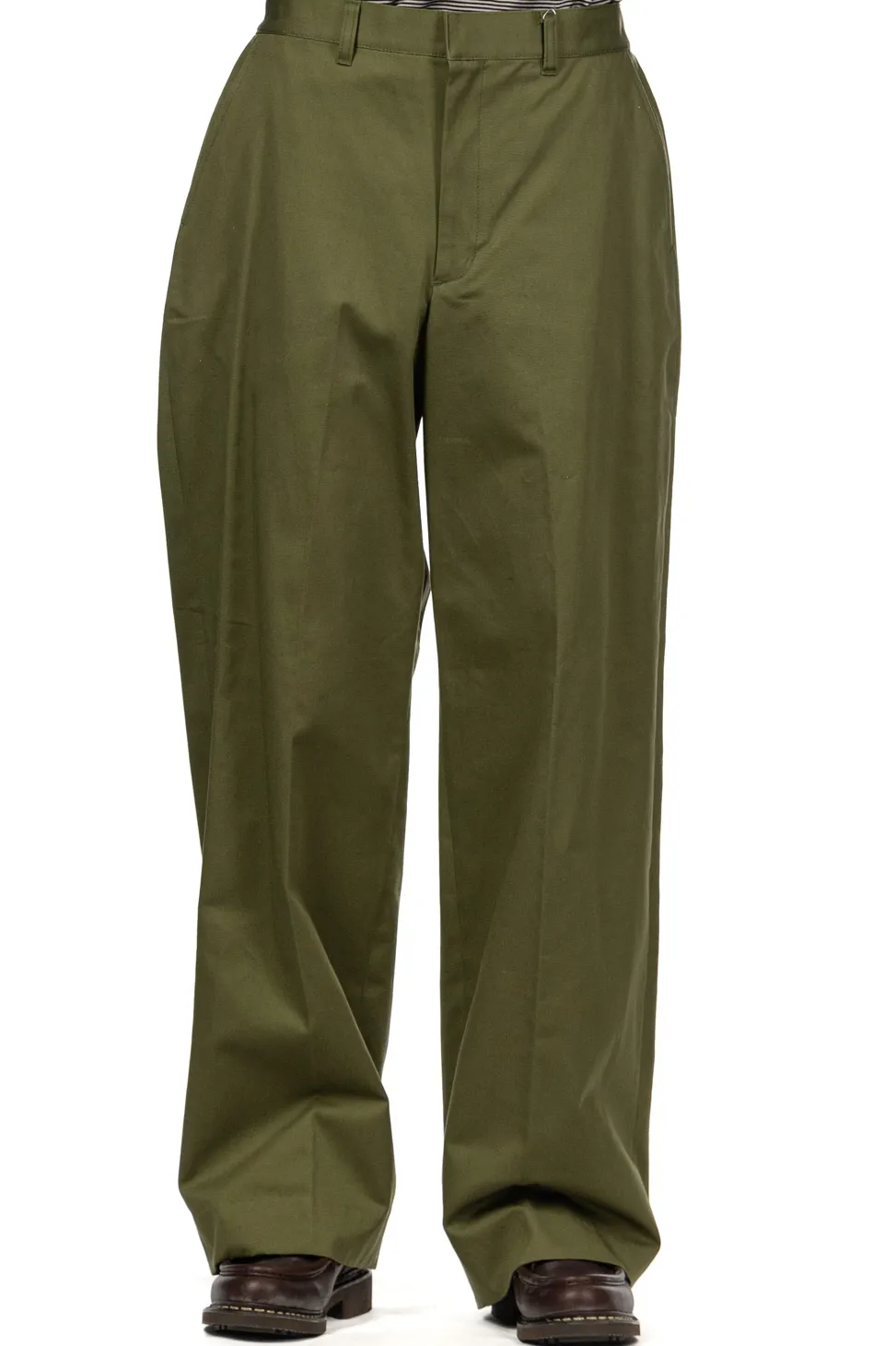 Fashion SOFTHYPHEN Chino Straight Wide Trousers