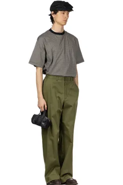 Fashion SOFTHYPHEN Chino Straight Wide Trousers