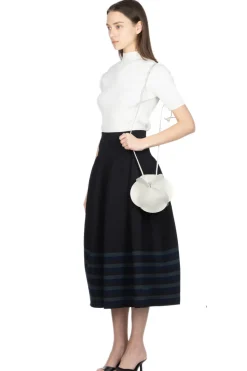 Hot MARROW LEATHER Circle Flower Bag - 4 Colors
