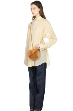 Hot MARROW LEATHER Circle Flower Bag - 4 Colors
