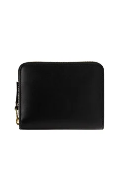 Fashion Comme Des Garcons Wallets Classic Line Multi Card Zip Wallet - Black