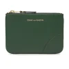 Clearance Comme Des Garcons Wallets Classic Line Zip Pouch - Bottle Green