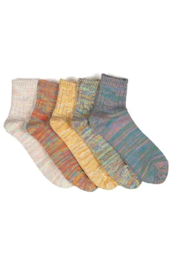 Outlet Anonymous Ism 5 color Mix Q Socks in 5 Color Choices