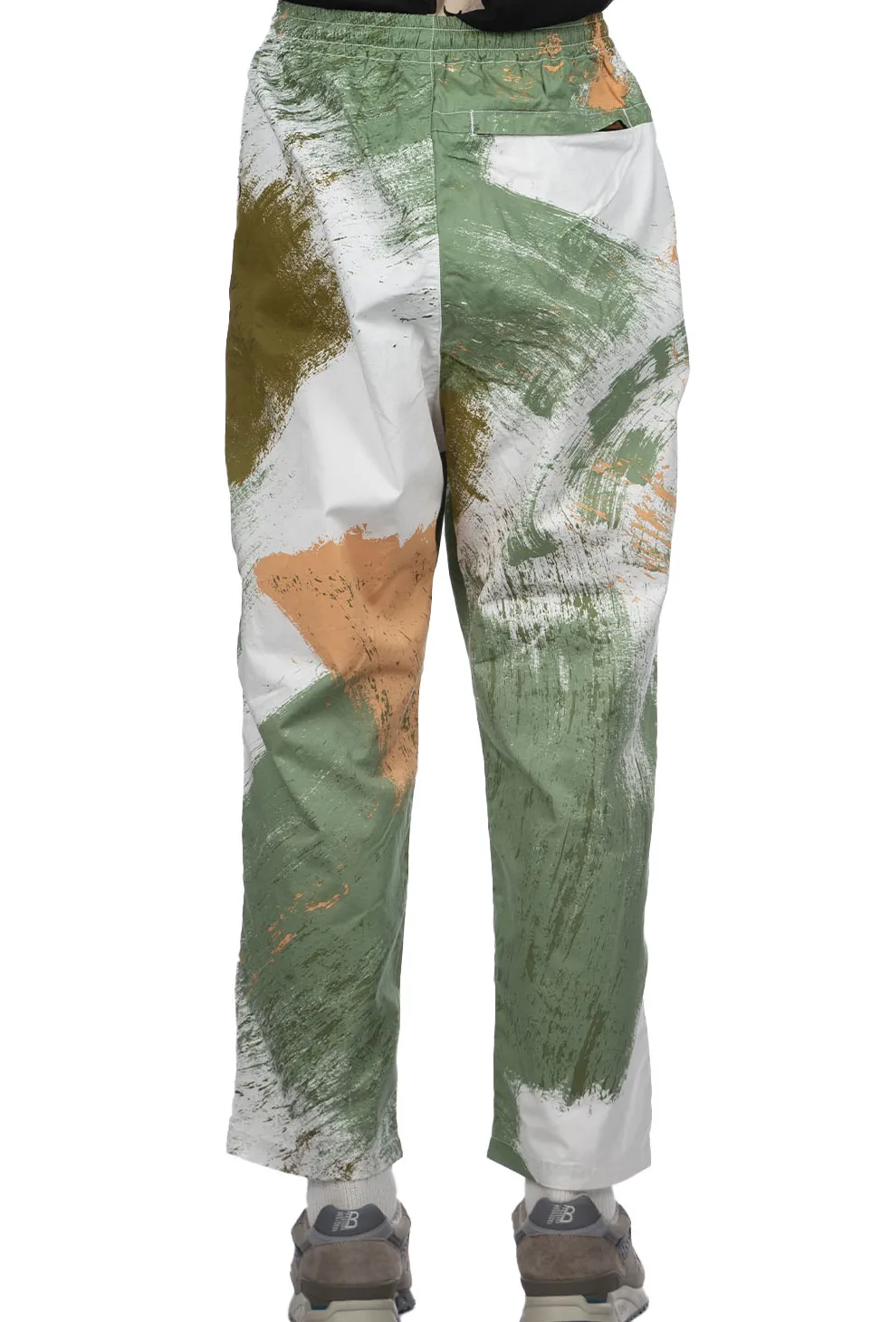 Fashion Kapital Combed Burberry BRUSH-CAMO EASY Pants - White