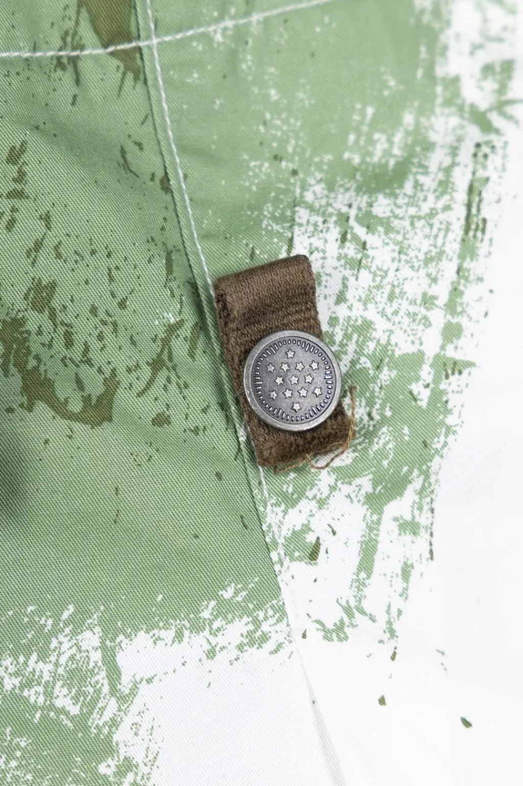 Sale Kapital Combed Burberry BRUSH-CAMO JUMBO Cargo Pants - White