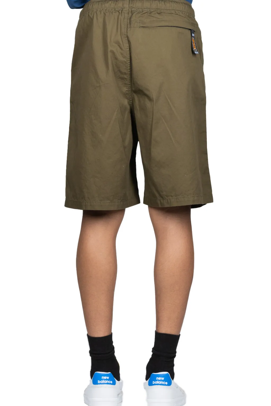 Fashion Kapital Combed Burberry Cotton EASY BEACH GO Shorts - Khaki