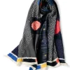 Outlet Kapital Compressed Wool Scarf GABBEH UNIVERSE - 2 Colors