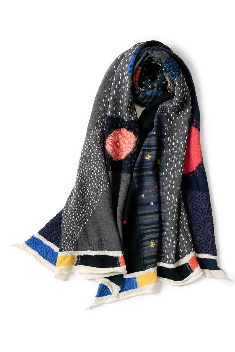 New Kapital Compressed Wool Scarf GABBEH UNIVERSE - 2 Colors