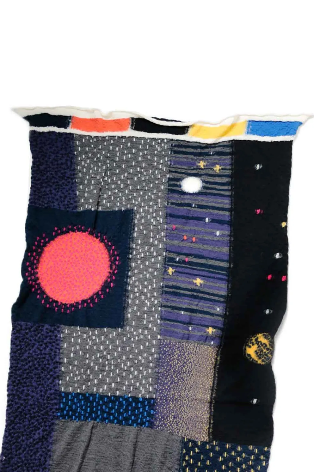 Outlet Kapital Compressed Wool Scarf GABBEH UNIVERSE - 2 Colors