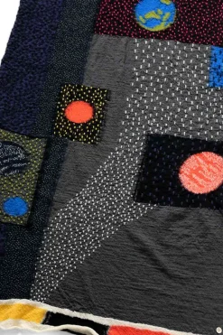 Outlet Kapital Compressed Wool Scarf GABBEH UNIVERSE - 2 Colors
