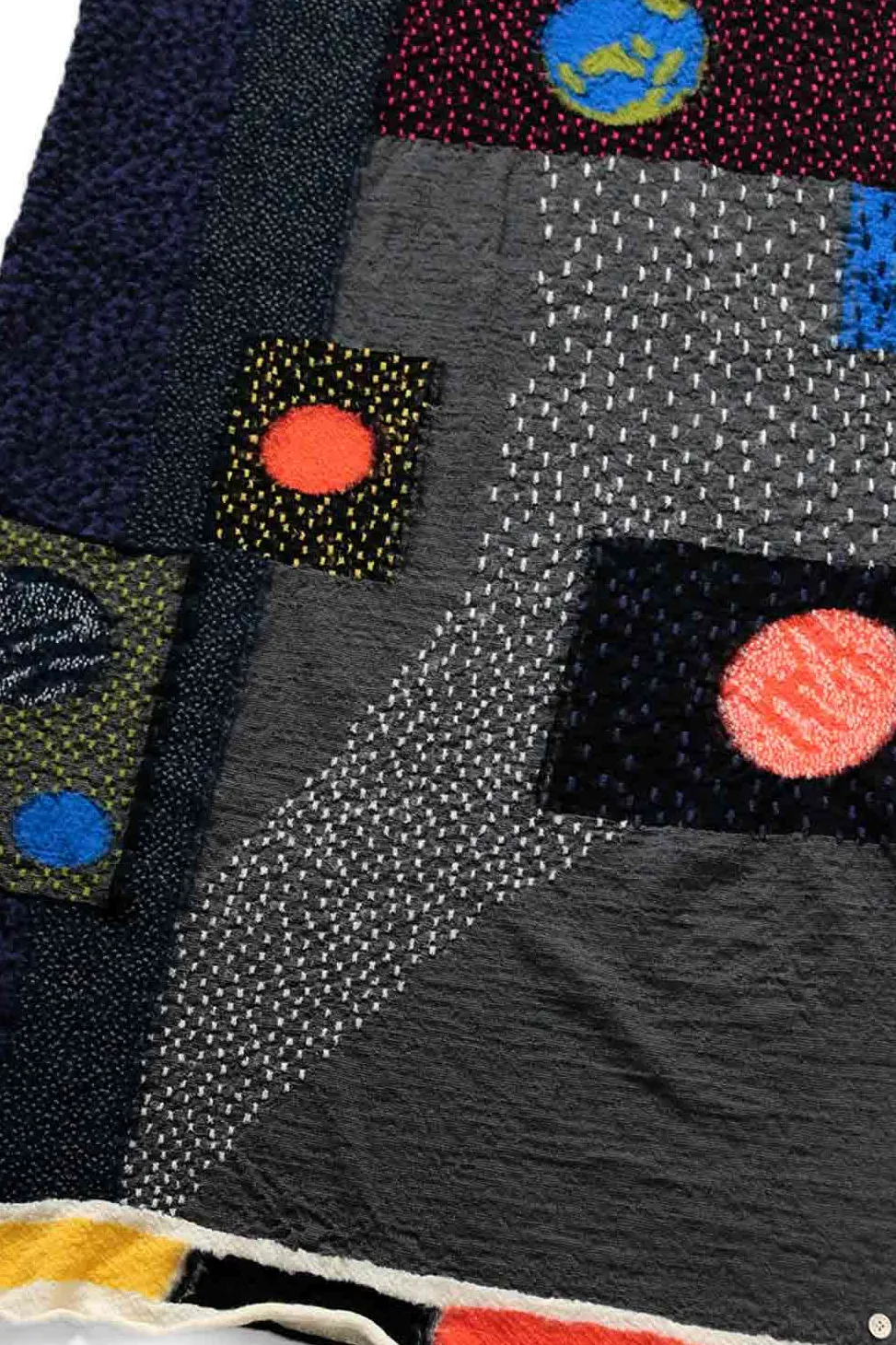 New Kapital Compressed Wool Scarf GABBEH UNIVERSE - 2 Colors