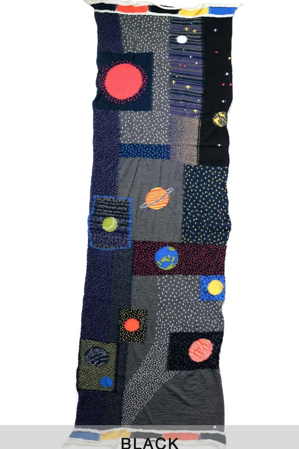 Outlet Kapital Compressed Wool Scarf GABBEH UNIVERSE - 2 Colors