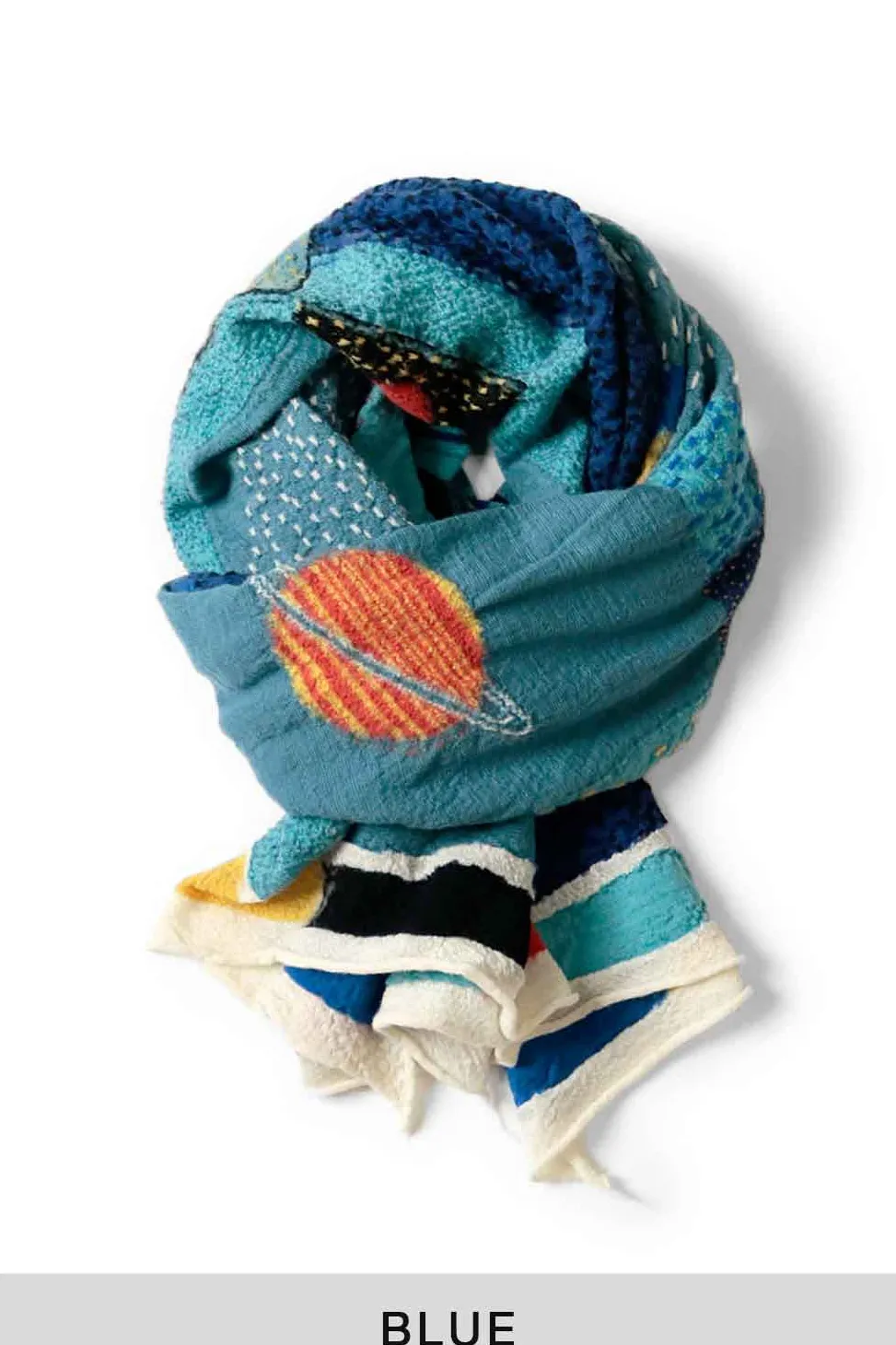 New Kapital Compressed Wool Scarf GABBEH UNIVERSE - 2 Colors