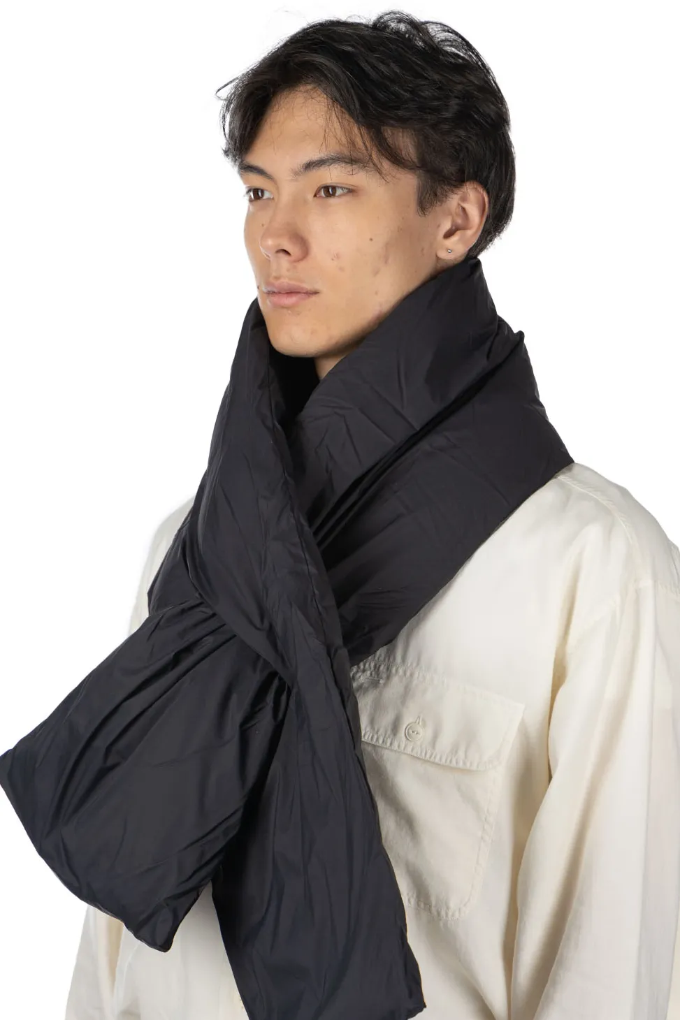 Best Veilance Conduit Down Scarf - Black