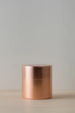 Clearance Kaikado Copper Tea Caddy 120g