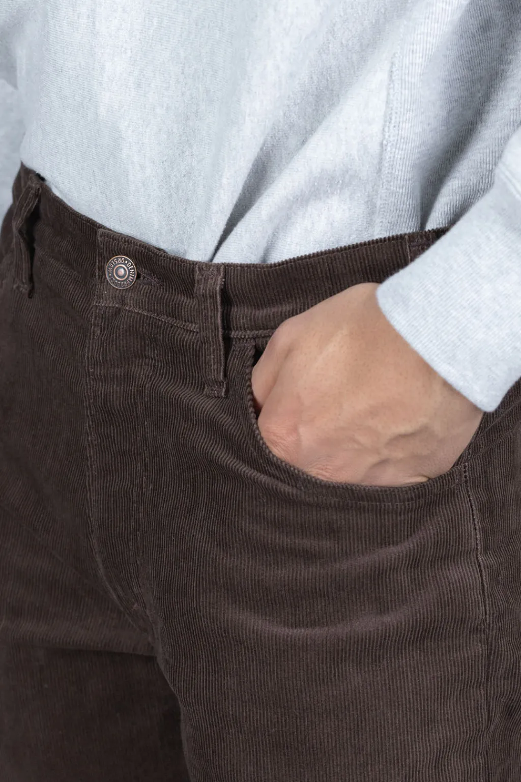 Online OrSlow 107 Corduroy Ivy Fit - Coffee Brown