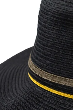 Sale Cableami Cotton Braid Cloche - Black