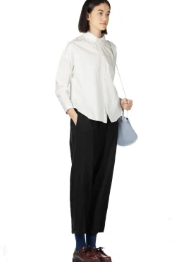 Outlet Nachukara Cotton Broadcloth 2-Way Blouse - White