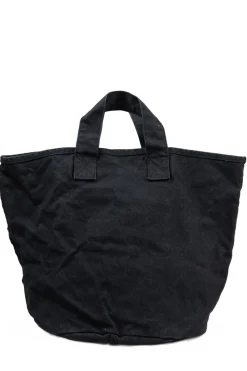 Clearance Comme Des Garcons TAO Cotton Canvas Bag - Black