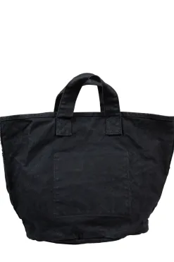 Clearance Comme Des Garcons TAO Cotton Canvas Bag - Black
