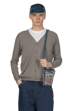 Hot Evam Eva Cotton Cardigan - Otter Gray